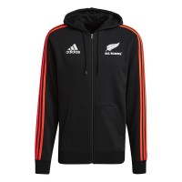 2021 All Blacks Rugby 3-Stripes Hoodie
