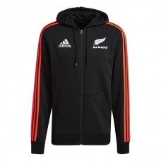 2021 All Blacks Rugby 3-Stripes Hoodie