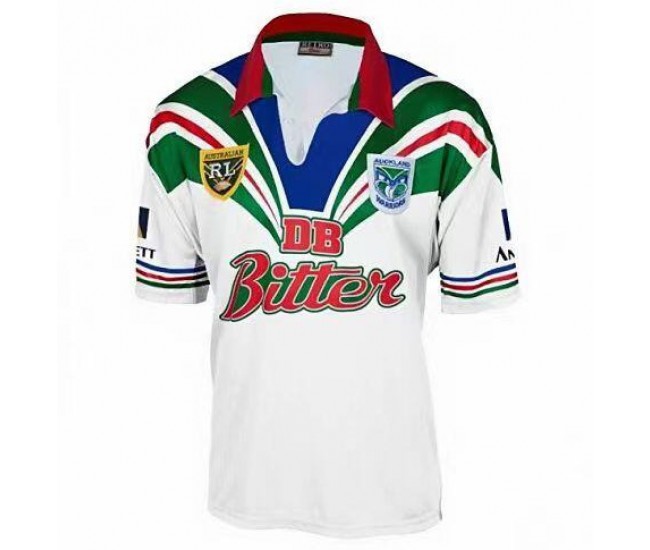 Auckland Warriors Retro Away Rugby Jersey 1995