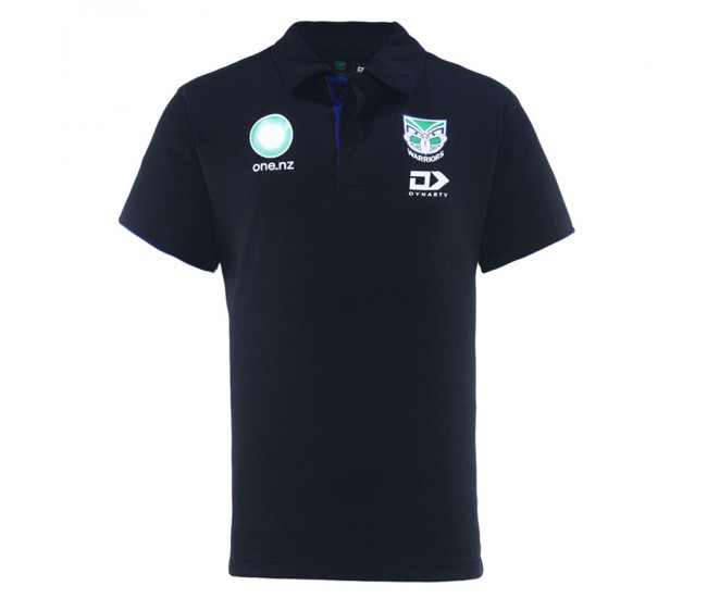 2025 New Zealand Warriors Rugby Mens Media Polo