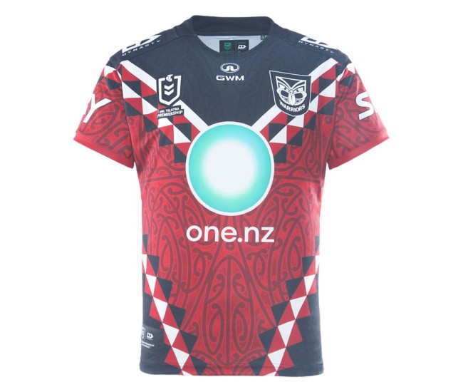 2026 New Zealand Warriors Rugby Mens Indigenous Jersey