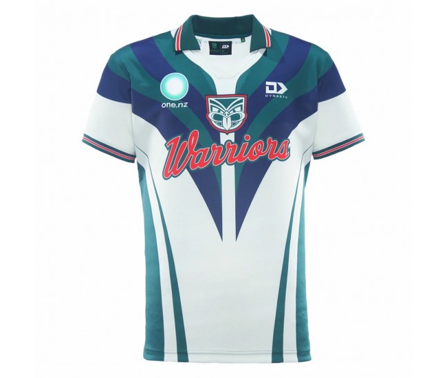 2025 New Zealand Warriors Rugby Mens Dear Warrior Warm Up Tee