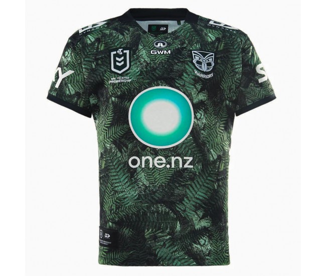 2026 New Zealand Warriors Rugby Mens Te Taiao Jersey