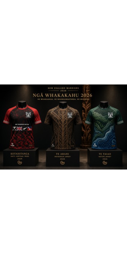 2026 Warriors Maori Jersey Trilogy: Kotahitanga, Te Taiao & Indigenous Kits Explained