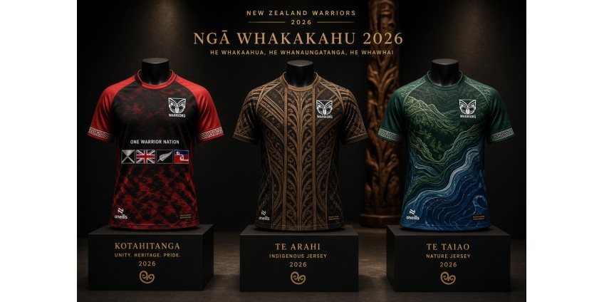 2026 Warriors Maori Jersey Trilogy: Kotahitanga, Te Taiao & Indigenous Kits Explained